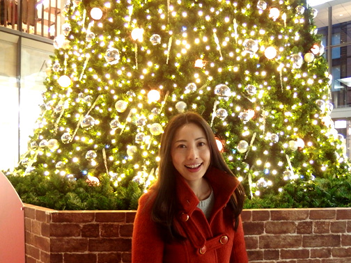 マイプラザのクリスマスツリー