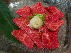 10秒ロースの赤身