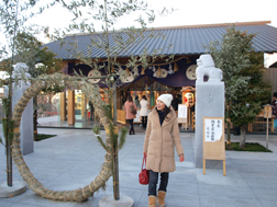 赤城神社へ初詣2013