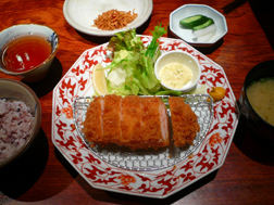 海老カツ膳