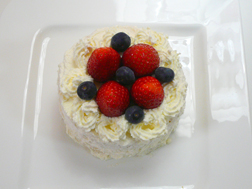 いちごのケーキ