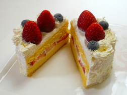いちごのケーキ