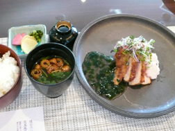 メインとご飯