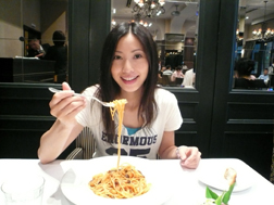 麺は太めだね
