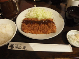 勝烈庵のカツレツ定食(ヒレカツ)