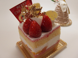 キースマンハッタンのクリスマスショートケーキ