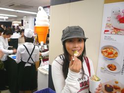 祇園きななの抹茶&きなこソフトクリーム
