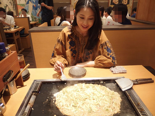 月島もんじゃ もへじ@両国駅