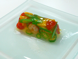夏野菜のジュレ