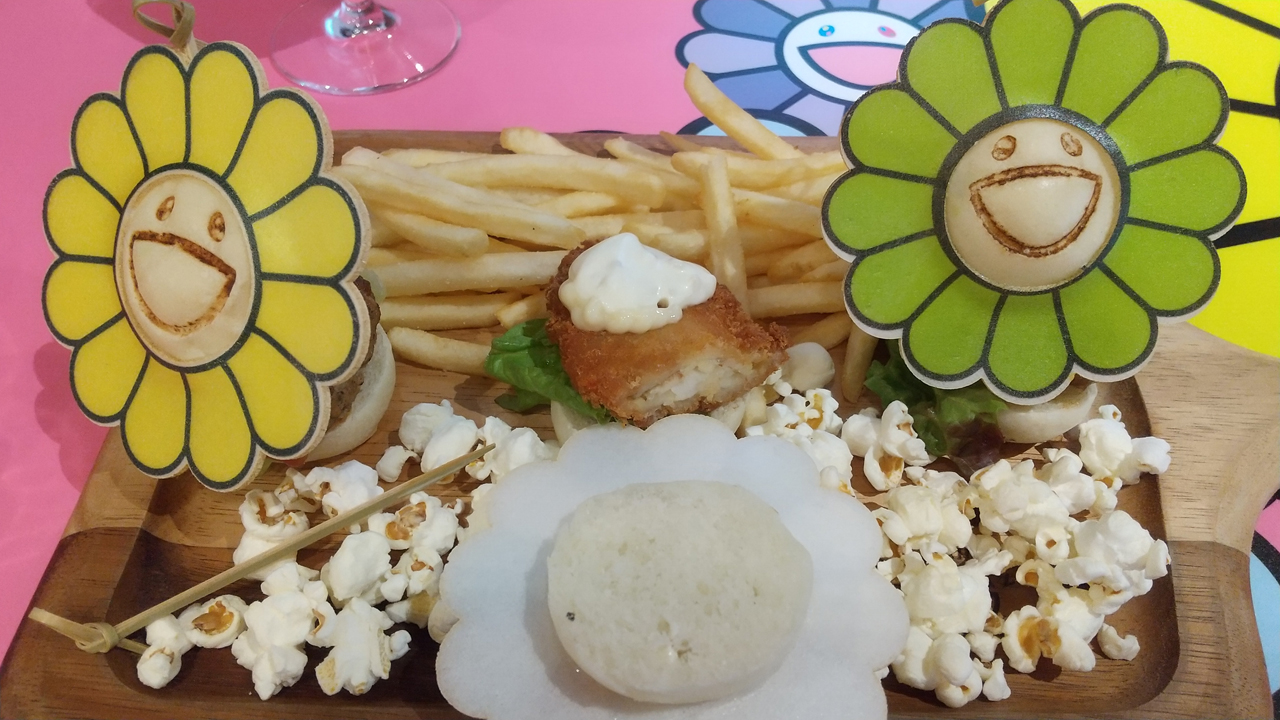 六本木ヒルズのお花の親子カフェ@村上隆(FLOWER CAFE)