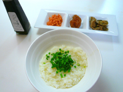 火麻油(麻の実油)を使ったおかゆ