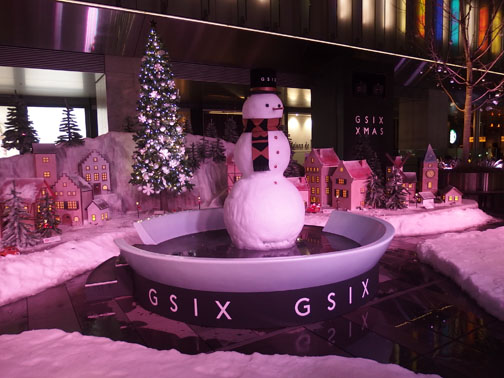 銀座シックスのクリスマス