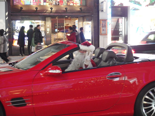 銀座シックスのクリスマス