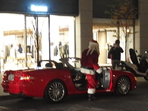 銀座シックスのクリスマス