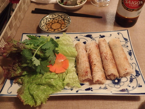サイゴン池袋店のあみあみ揚げ春巻き