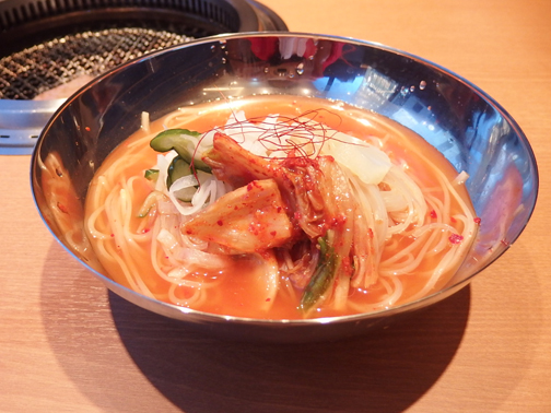 焼肉山水(銀座店)の冷麺
