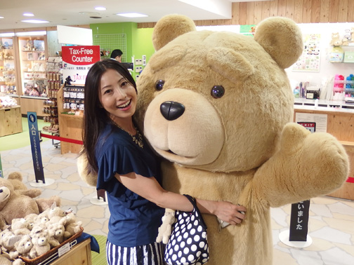 ted(テッド)に会えたよ