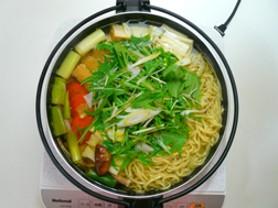 あっさり鶏ラーメン鍋だよ