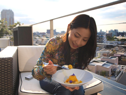 食事もデザートも美味しい!