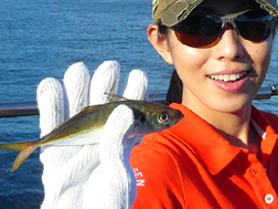 黄金アジが釣れたよ