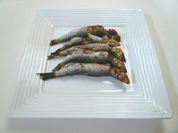 ウルメイワシの塩焼き